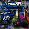 Toyota Hilux N70 Replacement Key (2005-2015)